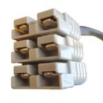 1 to 3 Joined Piggyback Lead 50A 8AWG 300mm