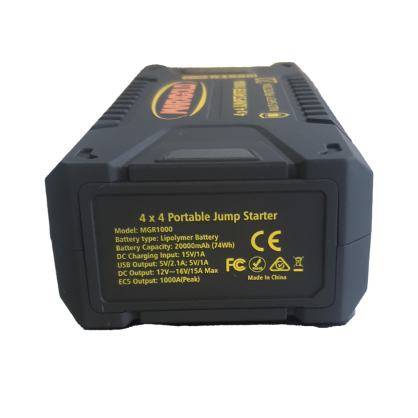 1000 cca 4 x 4 Jumpstarter MGR1000 - Image 4