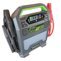 Boostx100 heavy duty truck jumpstarter facing left