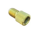 Connector for tyre valve screw on